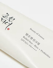 Load image into Gallery viewer, Beauty of Joseon Relief Sun : Rice + Probiotics 50ml