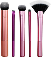 Load image into Gallery viewer, Real Techniques Face Base Makeup Brush Kit 5 Piece Set