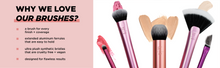 Load image into Gallery viewer, Real Techniques Face Base Makeup Brush Kit 5 Piece Set