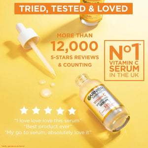 Garnier 3.5% Vitamin C, Niacinamide, Salicylic Acid, Brightening & Anti Dark Spot Serum 30ml