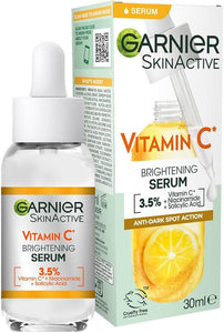 Garnier 3.5% Vitamin C, Niacinamide, Salicylic Acid, Brightening & Anti Dark Spot Serum 30ml