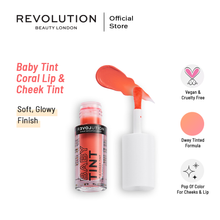 Load image into Gallery viewer, Revolution Relove Baby Tint Fuchsia Lip &amp; Cheek Tint
