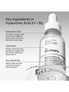 The Ordinary Hyaluronic Acid 2% + B5 30ml Serum