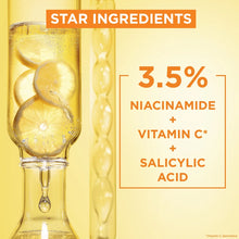 Load image into Gallery viewer, Garnier 3.5% Vitamin C, Niacinamide, Salicylic Acid, Brightening &amp; Anti Dark Spot Serum 30ml
