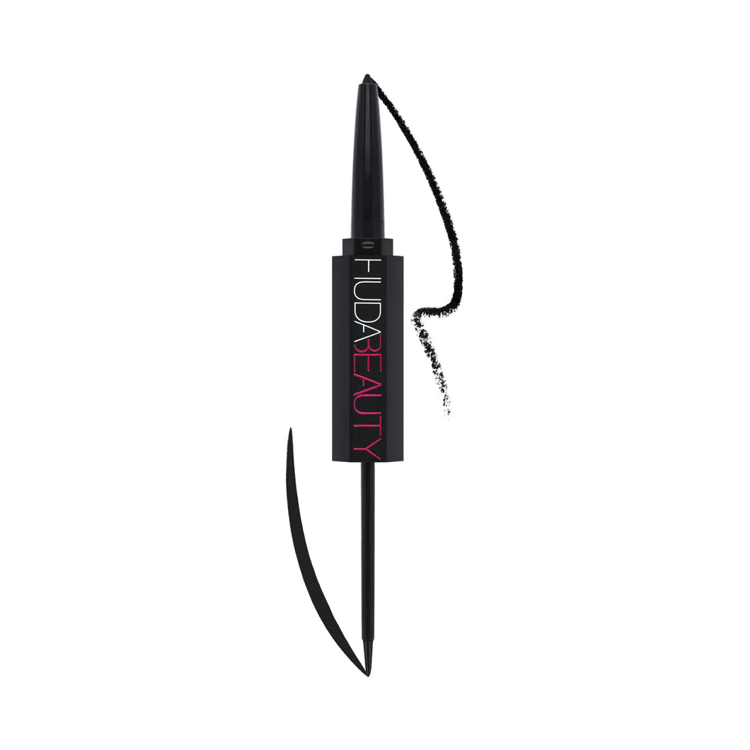 Huda Beauty Life eyeliner Double Ended Eyeliner Liquid & Pencil - Very Vanta