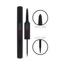 Load image into Gallery viewer, Huda Beauty Life eyeliner Double Ended Eyeliner Liquid &amp; Pencil - Very Vanta
