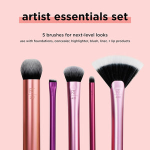 Real Techniques Face Base Makeup Brush Kit 5 Piece Set