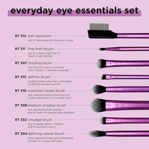 REAL TECHNIQUES Everyday Essentials Eye 8 Piece Set