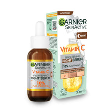 Load image into Gallery viewer, Garnier Targeted Vitamin C Anti Dark Spot Night Serum for Face 30ml
