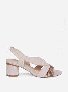 Beige 'Swing' Dorsy Sandals