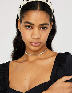 Baguette Ombre Choker Gold