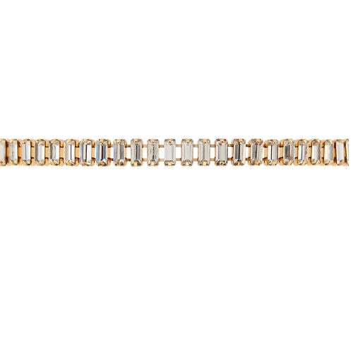 Baguette Ombre Choker Gold