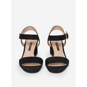 Black 'Santana' Heeled Sandals