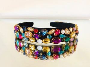 Multi Jewelled Headband